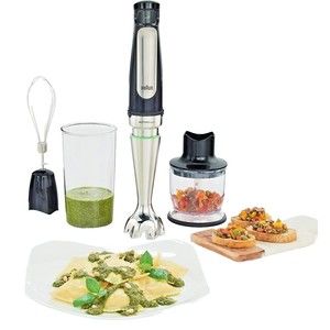Braun Multiquick MQ7027 500W 4-in-1 Immersion Hand Blender New!